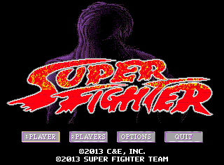 Super Fighter | Title screen
